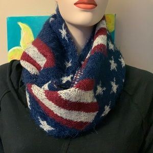 Knit infinity scarf